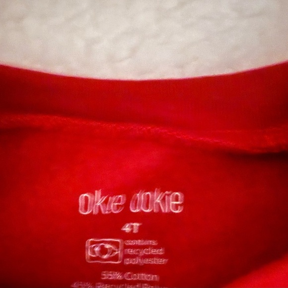 Red 'Very Merry' Sweatshirt, Size 4T - Picture 4 of 4